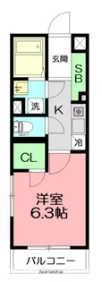 グランヒルズ【3階】の間取り