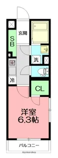 グランヒルズ【2階】の間取り