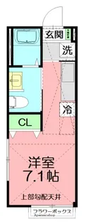 コントレイル湘南【2階】の間取り
