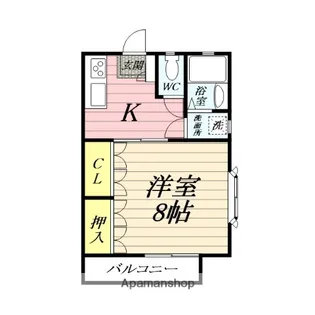 メイプルコート【1階】の間取り