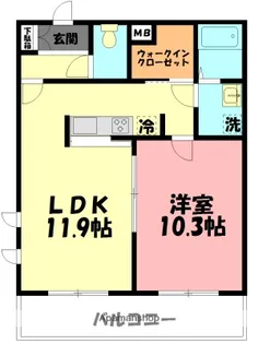 シルクドミール【4階】の間取り