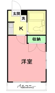 プチメゾン中央【1階】の間取り