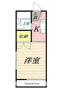 リュミエール湘南【1階】の間取り