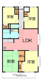 エスポワール1【1階】の間取り