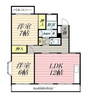 第3寿ハイツ【4階】の間取り