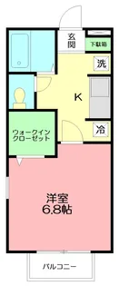ツインステージA棟【1階】の間取り