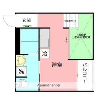 ミネルバ【1階】の間取り
