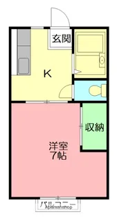ホワイトハイツ【2階】の間取り