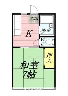 コーポ・和【2階】の間取り