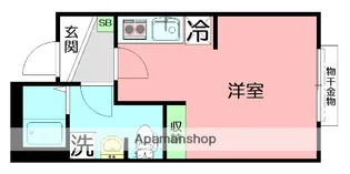 ウイスティーナ【1階】の間取り