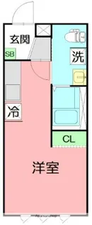 サザンクロス東海大学【1階】の間取り