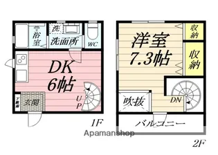 KEED NO MORI 2【1階】の間取り