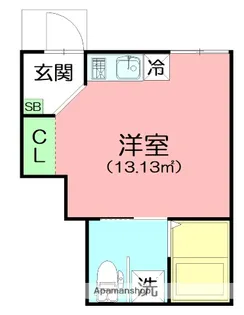 KUMUKAHI TERRACE【1階】の間取り