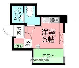 ハイドレンジア箱根【202号室】の間取り