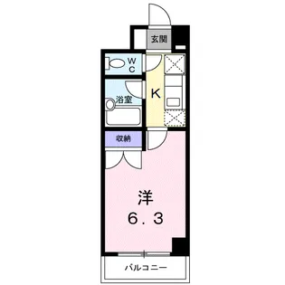 サンブライトいずみ【3階】の間取り