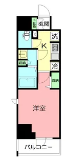小田急伊勢原駅前マンション【0808号室】の間取り