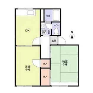 グレープズヒル【1階】の間取り