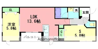 GRAND RESIDENCE UCHIYAMA IV【4階】の間取り