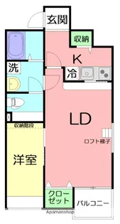 フォルケホイスコーレ湘南【2階】の間取り
