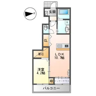 フェリーチェ【1階】の間取り