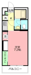 リブリ・オーシャンサイドⅡ【1階】の間取り