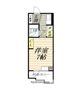 エムズ南林間【2階】の間取り