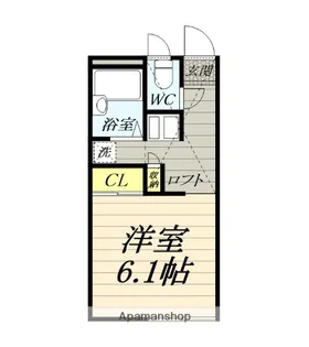 パレス泉Ⅲ【1階】の間取り