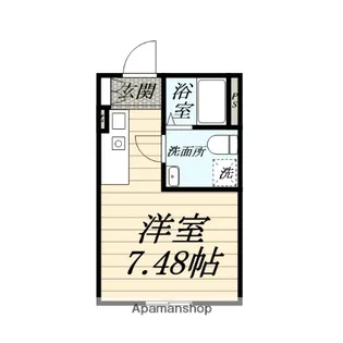 ルミエール大和24【3階】の間取り