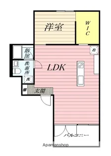 AND SEA【3階】の間取り