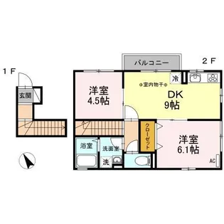メゾン丸山【2階】の間取り