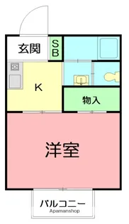 ビラマーサA【2階】の間取り