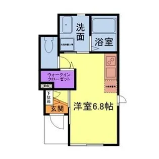 グランヒル湘南台【1階】の間取り