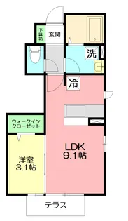 コート エム【1階】の間取り