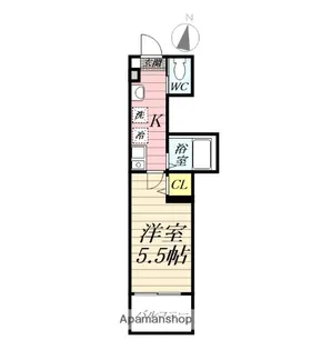 MERCER HILLS 伊勢原【3階】の間取り