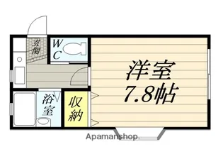 ピュアコートSANADA【1階】の間取り