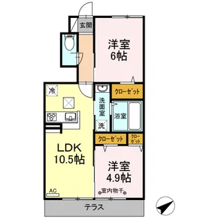令美の杜【1階】の間取り