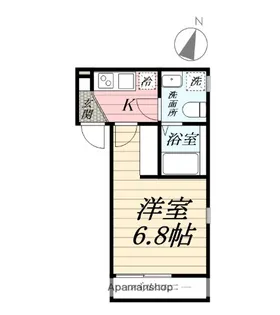 COAST TERRACE 中海岸【1階】の間取り