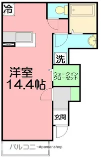 サンパティークⅠ【1階】の間取り