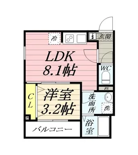 (仮称)ジーメゾン平塚幸町【2階】の間取り