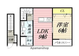 NINOROJI 3号棟【2階】の間取り