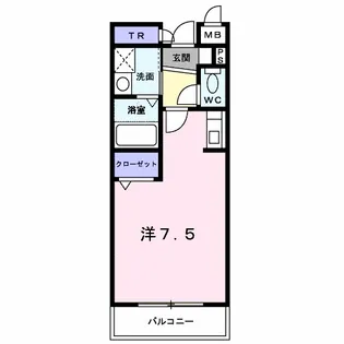 ラピュタ【2階】の間取り