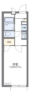 レオパレスグランドリア泉【1階】の間取り