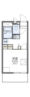 レオパレスレジデンス光丘【3階】の間取り