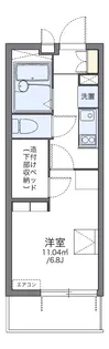 レオパレスKAZUⅢ【304号室】の間取り