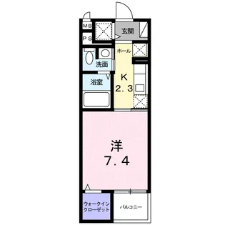 ルミエール Y【3階】の間取り