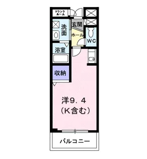 ツインスターA【3階】の間取り