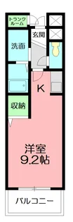 レジデンスS.U【3階】の間取り
