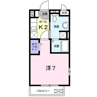 ミニョン【2階】の間取り