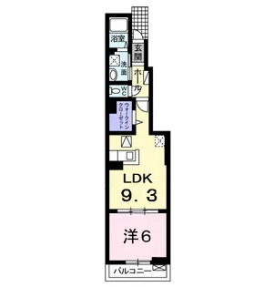 スノーリバーⅡ【1階】の間取り