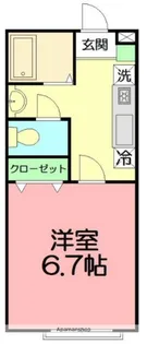 カシオペア【2階】の間取り